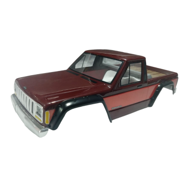 BOLHA JEEP COMANCHE PICK UP PARA CRAWLER 1/10 E MONSTER REVO SAVAGE MAD FORCE ETC LHP 1081 P